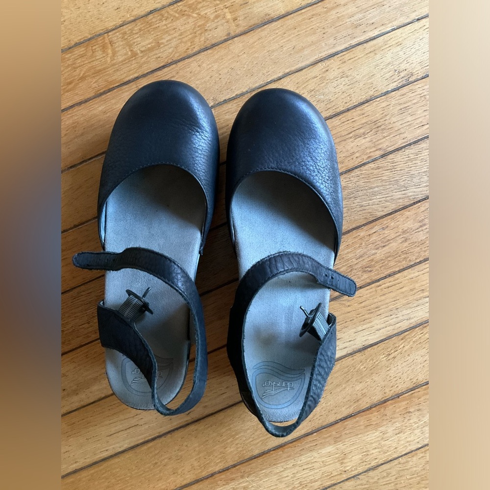 Dansko Black Mary Janes Size 39